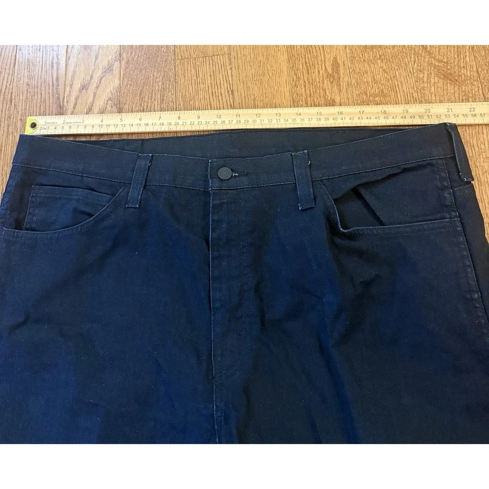 Levi's 569 Jeans Men 40x32 Black Dark Wash Loose Fit Straight Leg Baggy